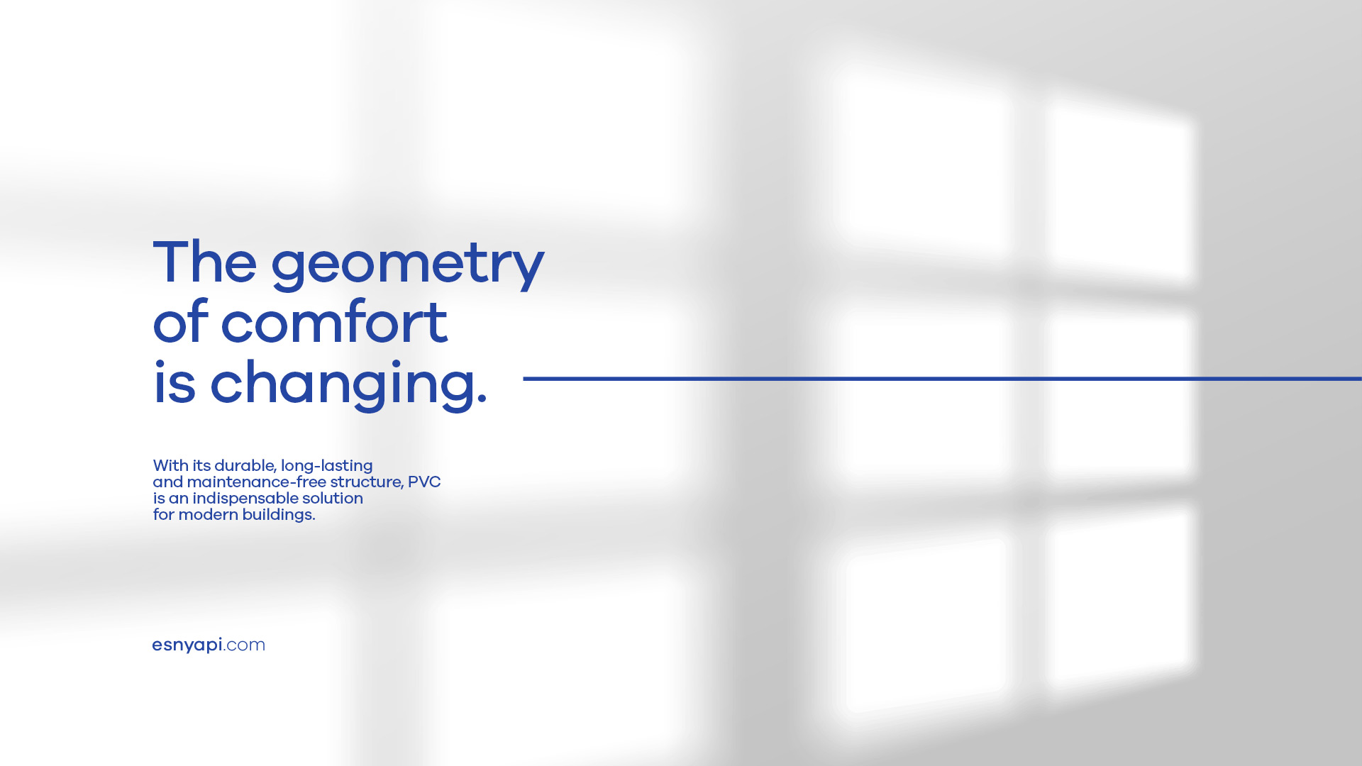 The geometry of comfort is changing.